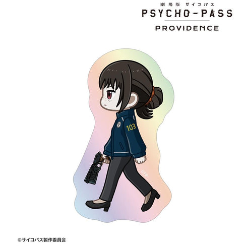 『PSYCHO-PASS サイコパス PROVIDENCE』霜月 美佳 ちびとこ オーロラダイカットステッカー