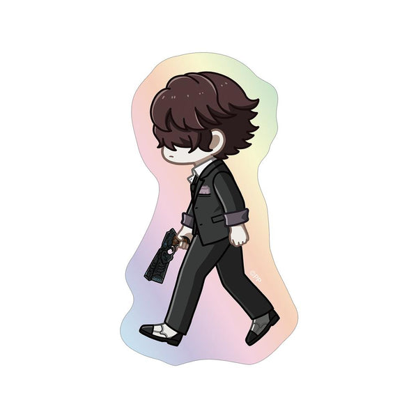 『PSYCHO-PASS サイコパス PROVIDENCE』雛河 翔 ちびとこ オーロラダイカットステッカー