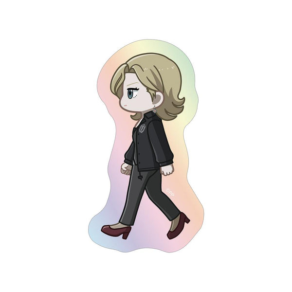 『PSYCHO-PASS サイコパス PROVIDENCE』花城 フレデリカ ちびとこ オーロラダイカットステッカー