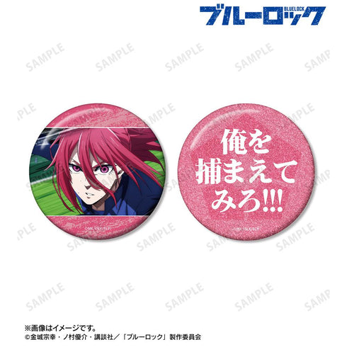 『ブルーロック』千切 豹馬 75mm缶バッジ2個セット