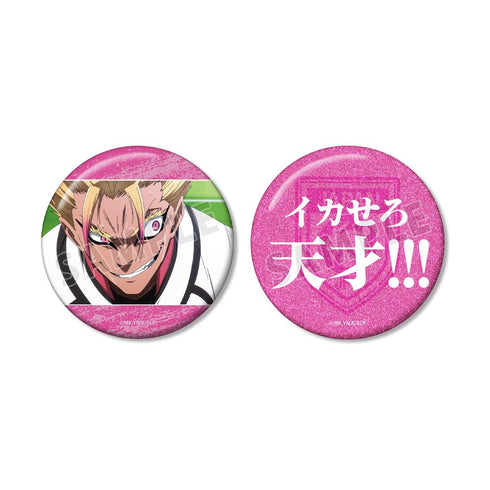 『ブルーロック』士道 龍聖 75mm缶バッジ2個セット