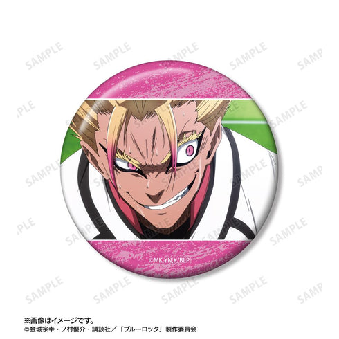 『ブルーロック』士道 龍聖 75mm缶バッジ2個セット