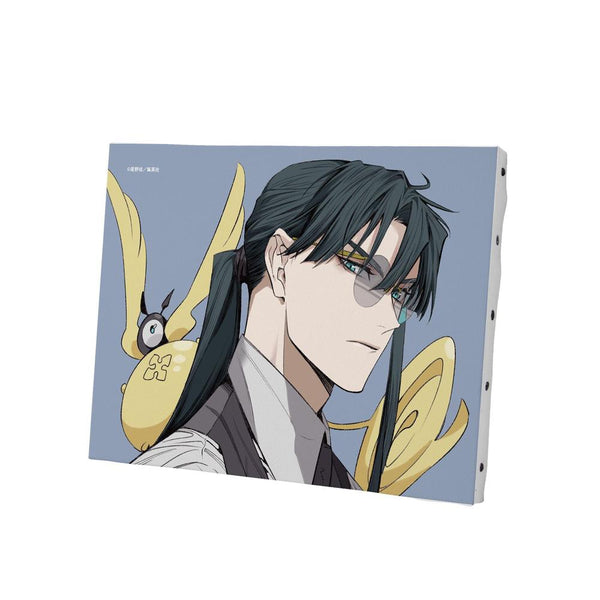 『D.Gray-man』神田ユウ&ティムキャンピー&ゴーレム カラーイラストF0号キャンバスボード