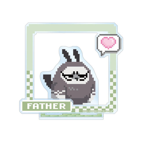 『NU: カーニバル』親父 ドット絵 パーツ付きBIGアクリルスタンド