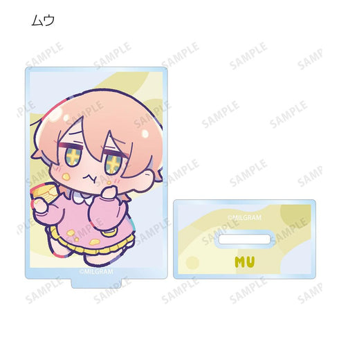 『MILGRAM -ミルグラム-』描き下ろし ミニグラム 幼稚園ver. トレーディングアクリルスタンド(単位/BOX)【202608再販】