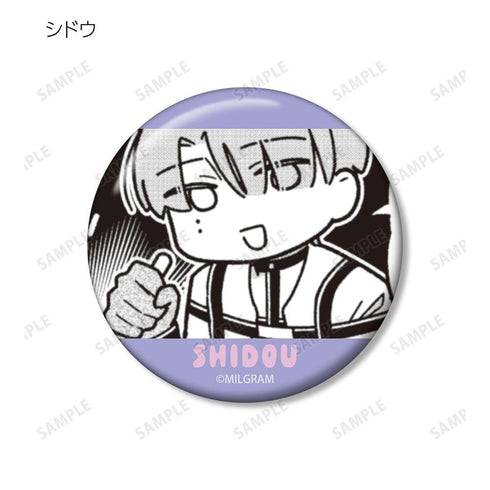 MILGRAM" Trading Minigram Coma Can Badge (Unit/Box)