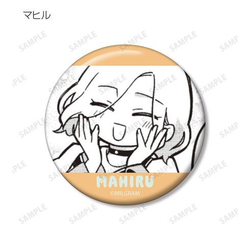 MILGRAM" Trading Minigram Coma Can Badge (Unit/Box)