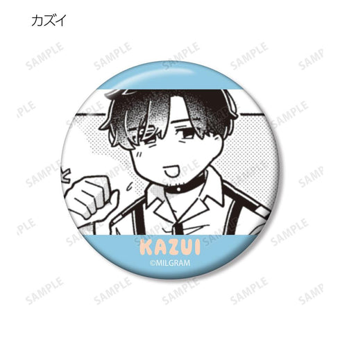 MILGRAM" Trading Minigram Coma Can Badge (Unit/Box)