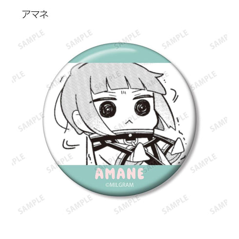 MILGRAM" Trading Minigram Coma Can Badge (Unit/Box)