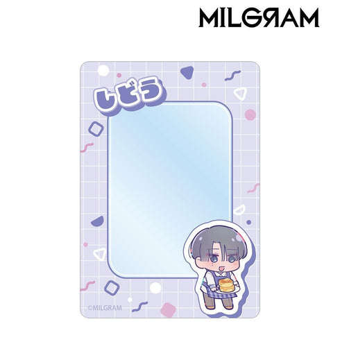 『MILGRAM -ミルグラム-』描き下ろし シドウ ミニグラム 幼稚園ver. B8硬質ケース