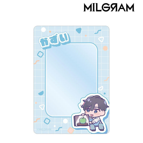 『MILGRAM -ミルグラム-』描き下ろし カズイ ミニグラム 幼稚園ver. B8硬質ケース
