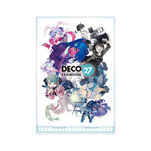 《DECO*27 feat. 初音未來 EXHIBITION Produced by DECO*27 / OTOIRO》主視覺圖 特大亞克力立牌