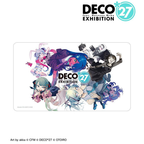 『DECO*27 feat.初音ミク EXHIBITION Produced by DECO*27 / OTOIRO』キービジュアル マルチデスクマット