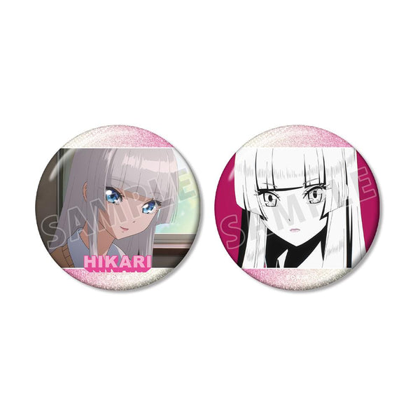 『ワンダンス』湾田光莉 場面写グリッター缶バッジ2個セット