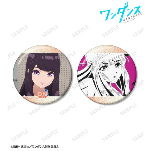 『ワンダンス』宮尾恩 場面写グリッター缶バッジ2個セット