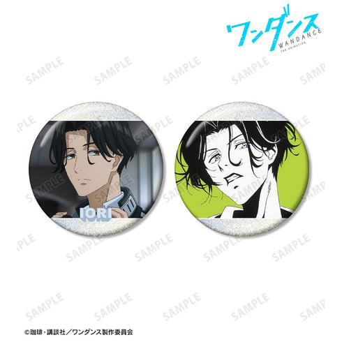 『ワンダンス』厳島伊折 場面写グリッター缶バッジ2個セット