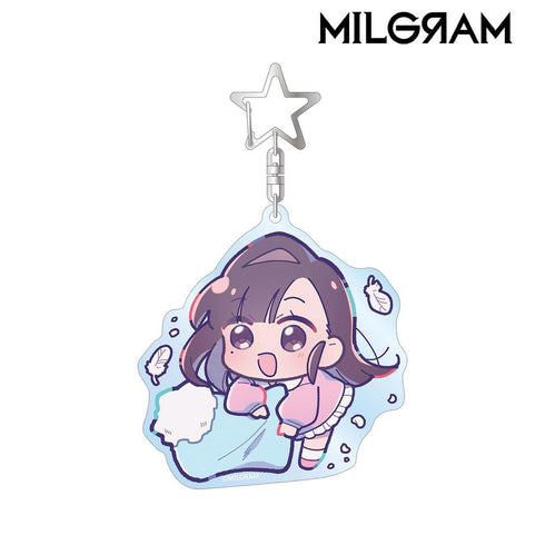 『MILGRAM -ミルグラム-』描き下ろし ユノ ミニグラム 幼稚園ver. BIGアクリルキーホルダー【202608再販】