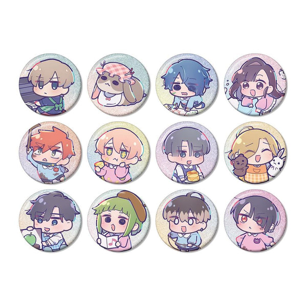 『MILGRAM -ミルグラム-』描き下ろし ミニグラム 幼稚園ver. トレーディンググリッター缶バッジ(単位/BOX)