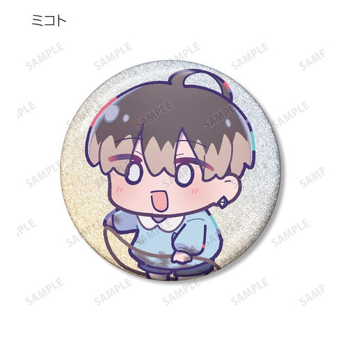 『MILGRAM -ミルグラム-』描き下ろし ミニグラム 幼稚園ver. トレーディンググリッター缶バッジ(単位/BOX)