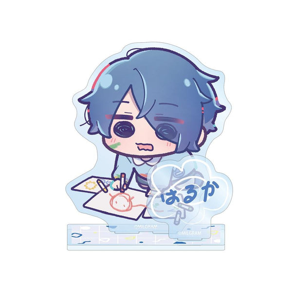 『MILGRAM -ミルグラム-』描き下ろし ハルカ ミニグラム 幼稚園ver. パーツ付きBIGアクリルスタンド