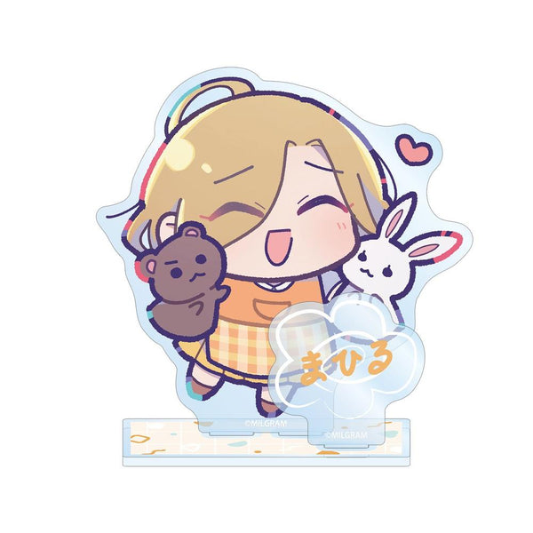 『MILGRAM -ミルグラム-』描き下ろし マヒル ミニグラム 幼稚園ver. パーツ付きBIGアクリルスタンド