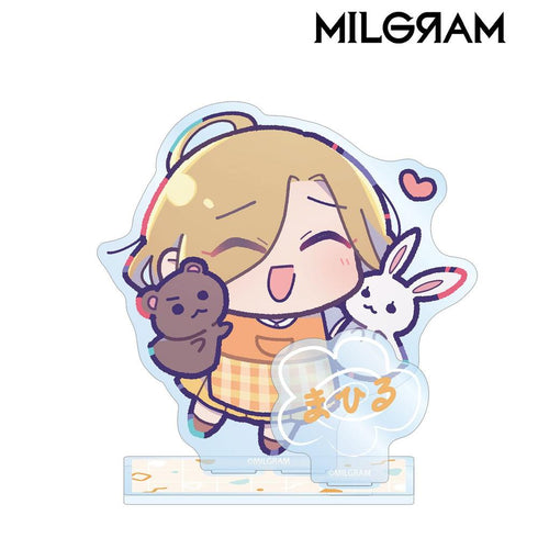 『MILGRAM -ミルグラム-』描き下ろし マヒル ミニグラム 幼稚園ver. パーツ付きBIGアクリルスタンド【202608再販】