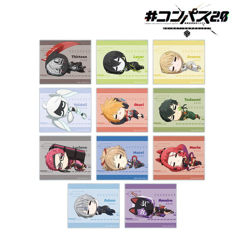 『#コンパス2.0 戦闘摂理解析システム』トレーディング ちびころ アクリルカード(単位/BOX)