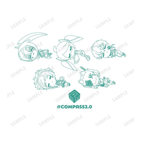 『#コンパス2.0 戦闘摂理解析システム』集合 ちびころ Tee ver.Aユニセックス