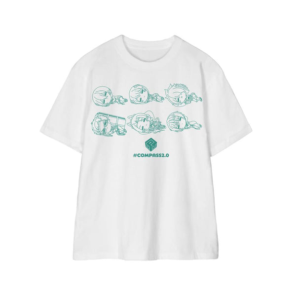 『#コンパス2.0 戦闘摂理解析システム』集合 ちびころ Tee ver.Bユニセックス