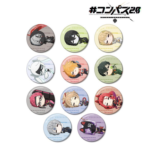 『#コンパス2.0 戦闘摂理解析システム』トレーディング ちびころ 缶バッジ(単位/BOX)