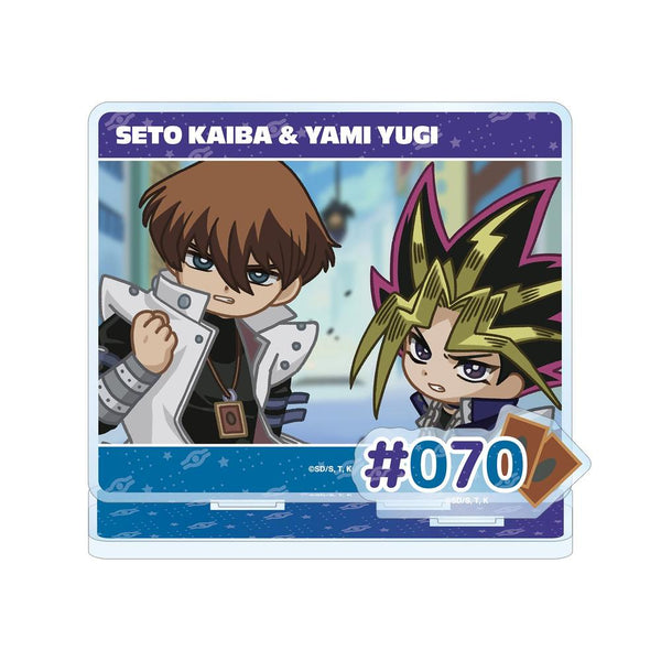 『遊☆戯☆王デュエルモンスターズ』闇遊戯&海馬瀬人 ゆるコマ パーツ付きBIGアクリルスタンド