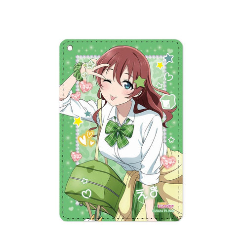 『ラブライブ!虹ヶ咲学園スクールアイドル同好会』描き下ろし エマ・ヴェルデ ギャル制服ver. 1ポケットパスケース