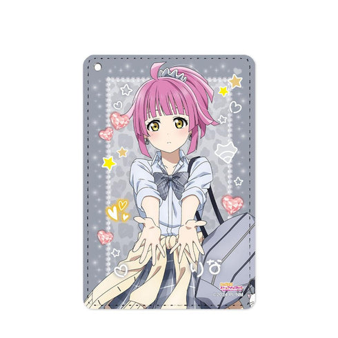 『ラブライブ!虹ヶ咲学園スクールアイドル同好会』描き下ろし 天王寺璃奈 ギャル制服ver. 1ポケットパスケース