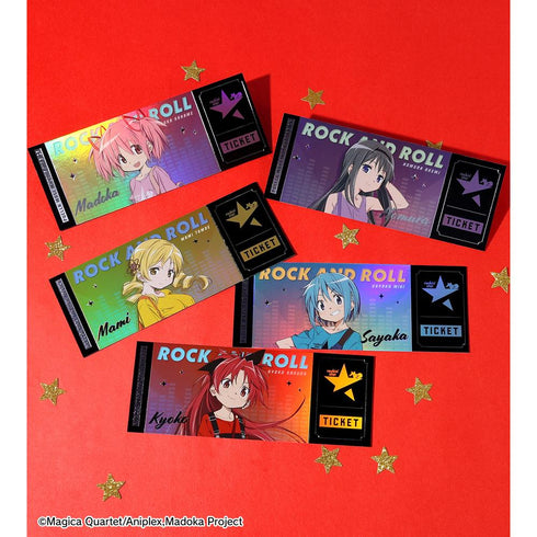 『魔法少女まどか☆マギカ』rockin'starコラボ 描き下ろし トレーディングホログラムチケット風カード(単位/BOX)