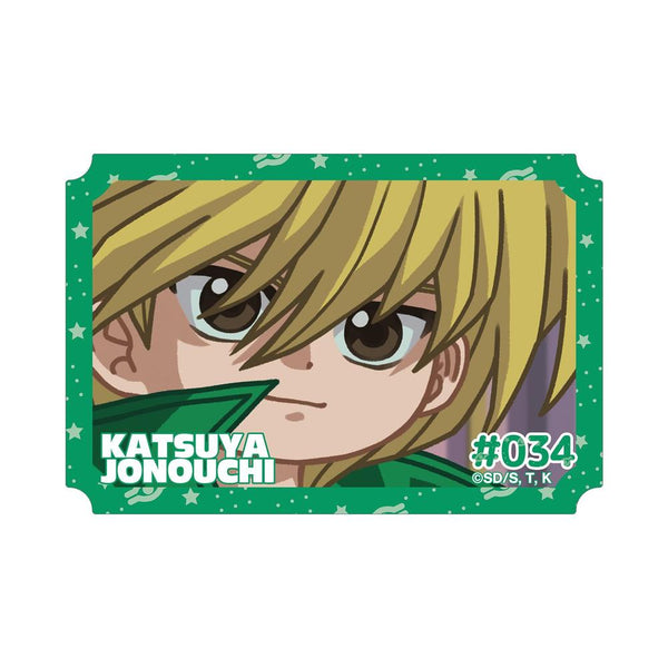 『遊☆戯☆王デュエルモンスターズ』城之内克也 ゆるコマ ダイカットステッカー