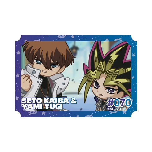 『遊☆戯☆王デュエルモンスターズ』闇遊戯&海馬瀬人 ゆるコマ ダイカットステッカー