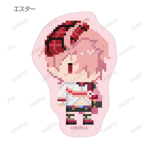 『NU: カーニバル』ドット絵 フレークシール