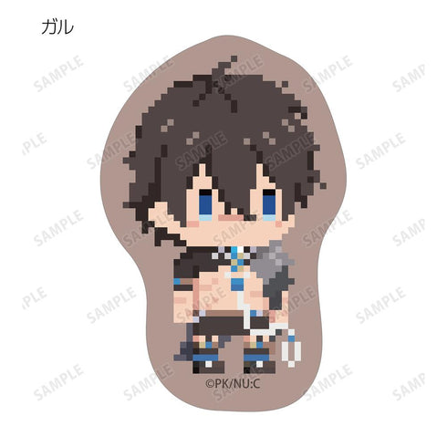 『NU: カーニバル』ドット絵 フレークシール