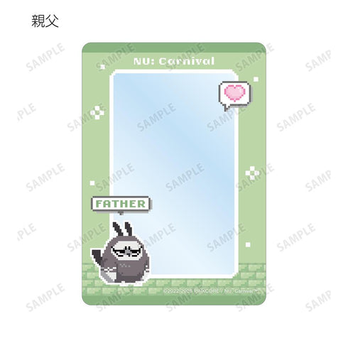 『NU: カーニバル』トレーディング ドット絵 B8硬質ケース(単位/BOX)