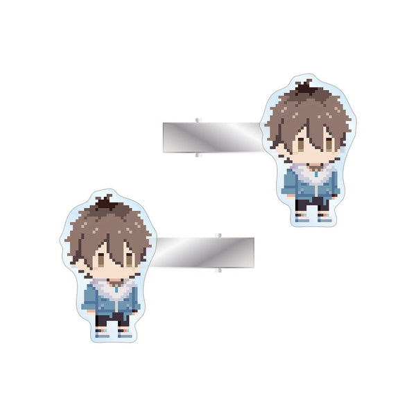 『NU: カーニバル』エイト ドット絵 アクリルヘアクリップ2個セット