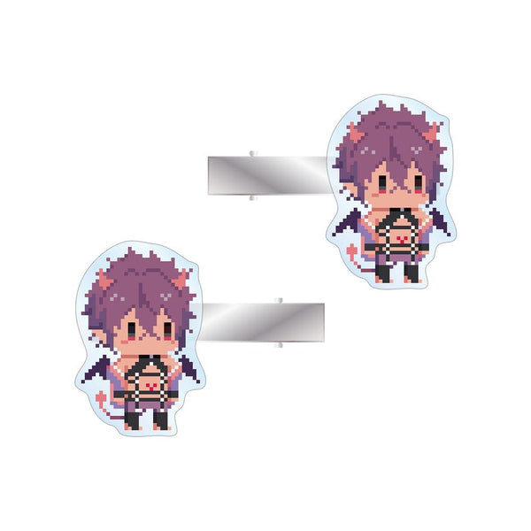 『NU: カーニバル』モルフィス ドット絵 アクリルヘアクリップ2個セット