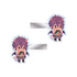 『NU: カーニバル』モルフィス ドット絵 アクリルヘアクリップ2個セット