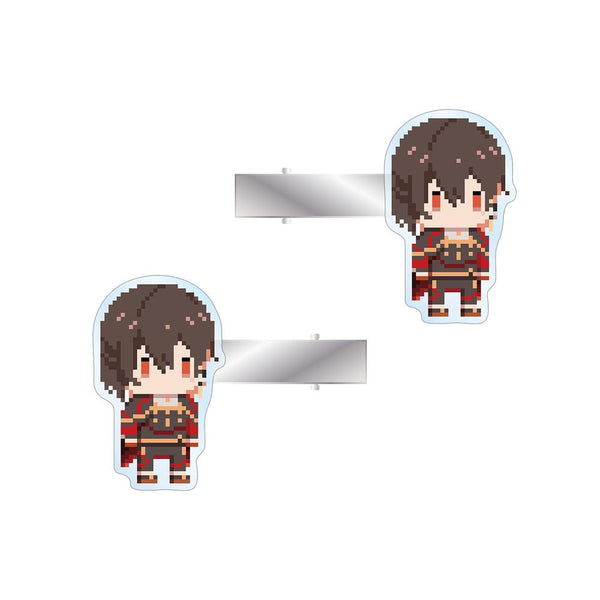 『NU: カーニバル』八雲 ドット絵 アクリルヘアクリップ2個セット