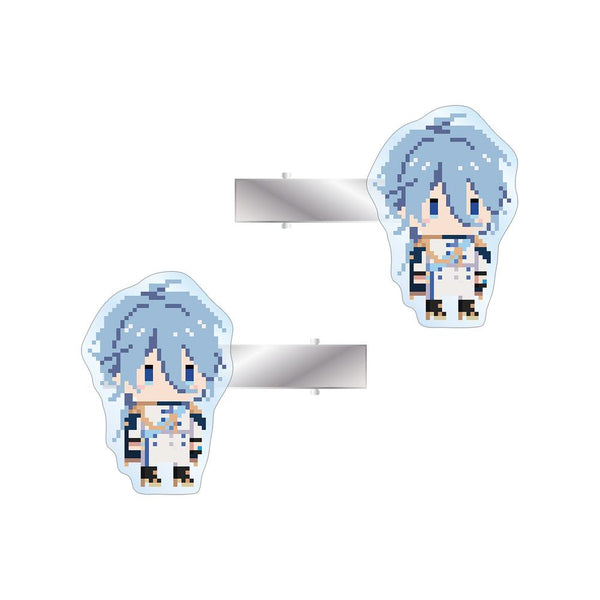 『NU: カーニバル』エドモンド ドット絵 アクリルヘアクリップ2個セット
