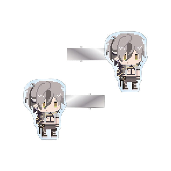 『NU: カーニバル』レイ ドット絵 アクリルヘアクリップ2個セット