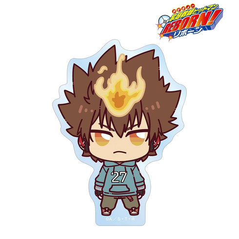 《家庭教師 Hitman REBORN!》澤田綱吉 俏皮坐姿!鏤空貼紙