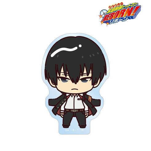 《家庭教師 Hitman REBORN!》雲雀恭彌 俏皮坐姿!鏤空貼紙