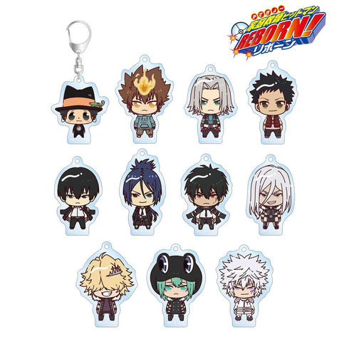 《家庭教師 Hitman REBORN!》收藏系列 可愛小巧!壓克力鑰匙圈(單位/盒)