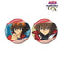 "Yu-Gi-Oh! Duel Monsters GX" Joutou Yusei Scene Glitter Pin Badge 2-Piece Set