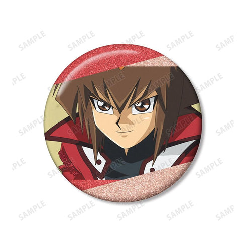 "Yu-Gi-Oh! Duel Monsters GX" Joutou Yusei Scene Glitter Pin Badge 2-Piece Set